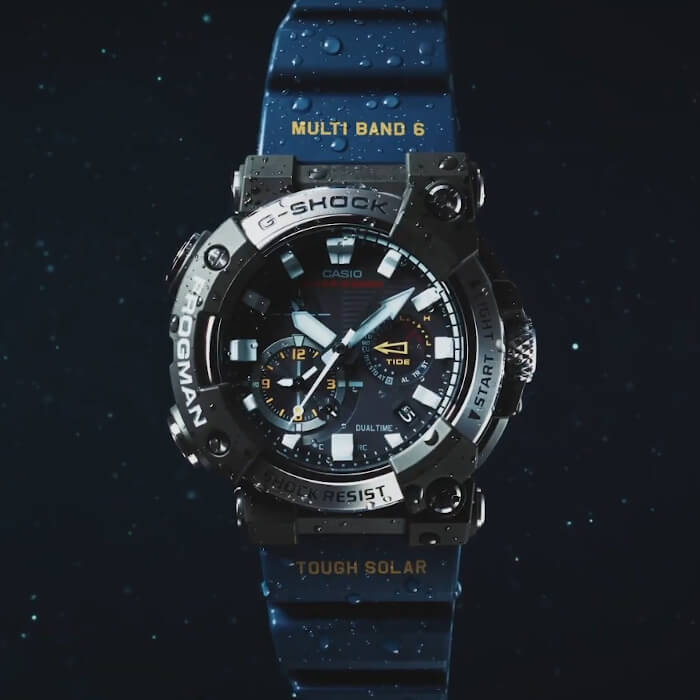 CASIO представит часы G-Shock FROGMAN с полностью аналоговым дисплеем
