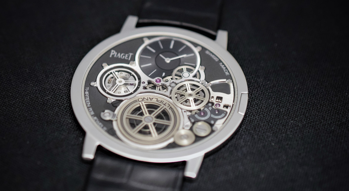 часы, швейцарские часы, механические часы, сверхтонкие часы, тонкие часы, PIAGET Altiplano Ultimate Concept, PIAGET