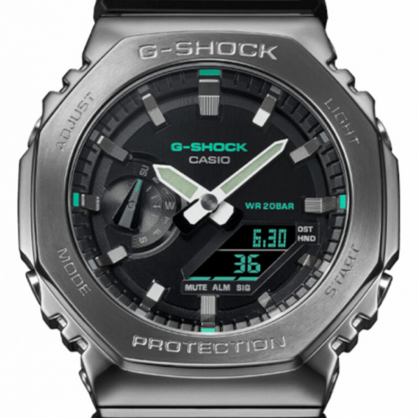 G-Shock GM-2100C Utility Metal Series в стиле военно-полевых часов