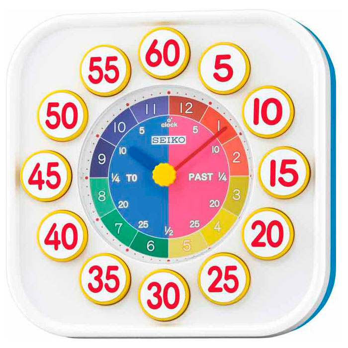 Циферблат детских часов. Seiko qhn006g. Часы обучающие для детей. Часы с минутами для детей. Часы циферблат для изучения.