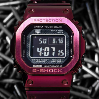 CASIO G-Shock GMW-B5000RD-4 – сверхпрочные и яркие часы для настоящих мужчин