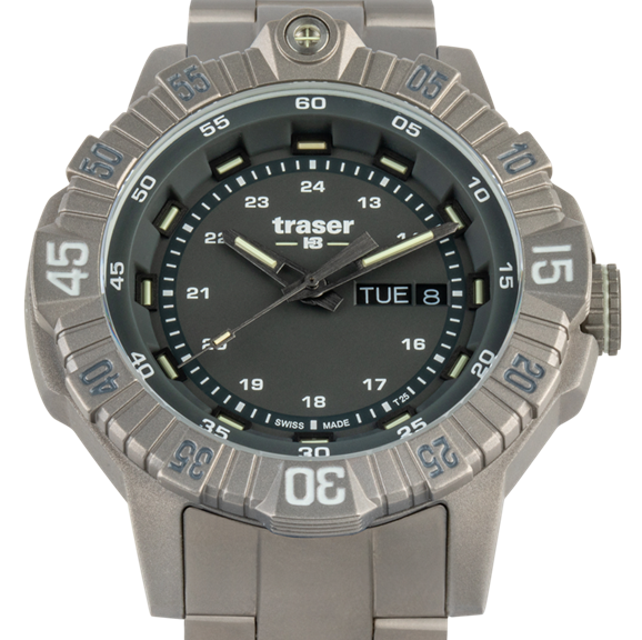 TRASER P99 T TACTICAL TITANIUM. Премиальные часы для безупречного контроля над временем