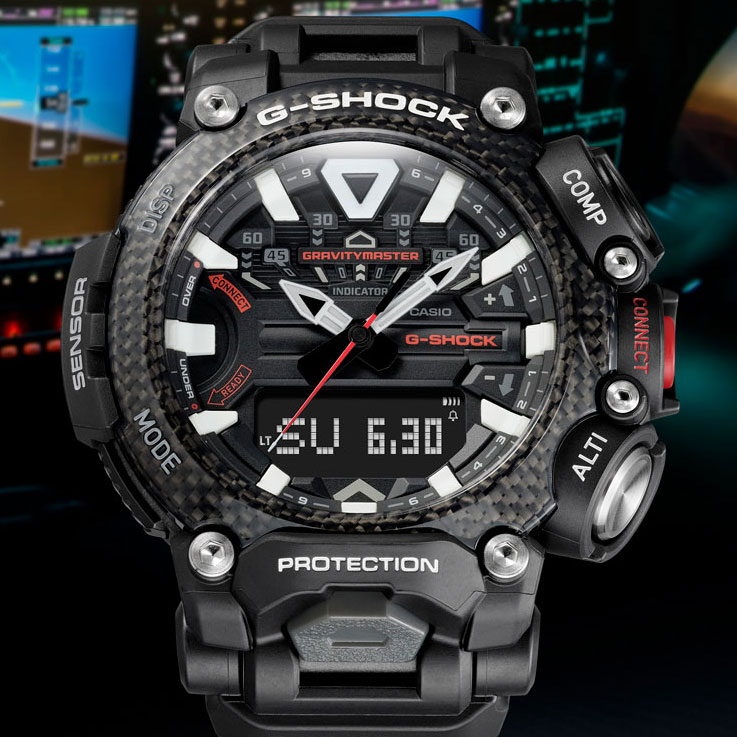 CASIO G-Shock GR-B200 – новые ударопрочные часы для авиаторов
