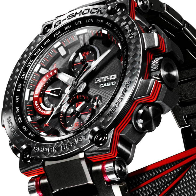 Легкость и прочность карбоновых часов CASIO G-Shock MTG-B1000XB