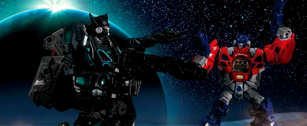Японские часы Transformers x G-Shock Master Nemesis Prime