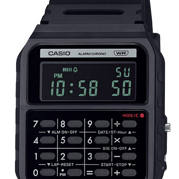 CASIO CA-53WB: стильные часы по мотивам калькулятора 70-х годов прошлого столетия 