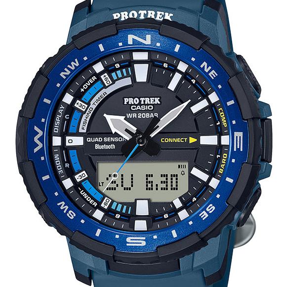 CASIO представляет абсолютно новые часы PRO TREK PRT-B70, разработанные специально для рыбалки