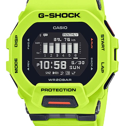 CASIO меняет форму: квадратные часы для фитнеса G-Shock G-SQUAD GBD-200