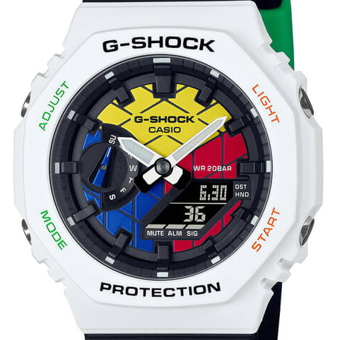 CASIO ﻿G-Shock GAE-2100RC-1A и Кубик Рубика. Сотрудничество двух легенд