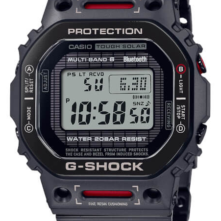 G-Shock GMW-B5000TVA-1 Titanium Virtual Armor – свежий взгляд на квадратные часы