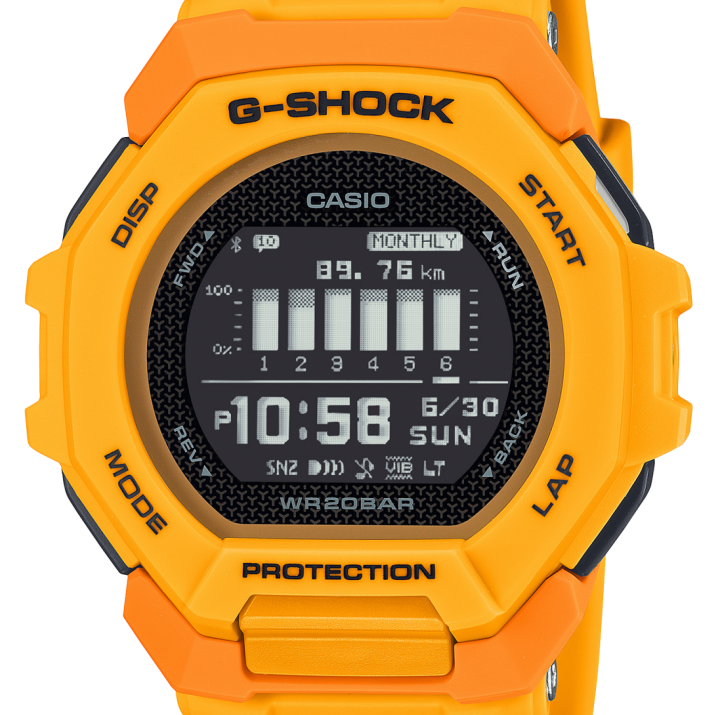 Спортивный шедевр для активных тренировок G-SHOCK GBD-300: стильный дизайн и продвинутая функциональность 