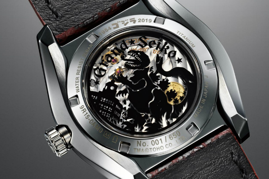 Японские часы GRAND SEIKO Godzilla 65th Anniversary