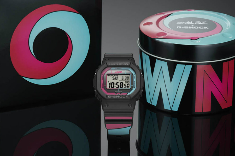 Часы CASIO G-Shock x Gorillaz GWB5600GZ-1