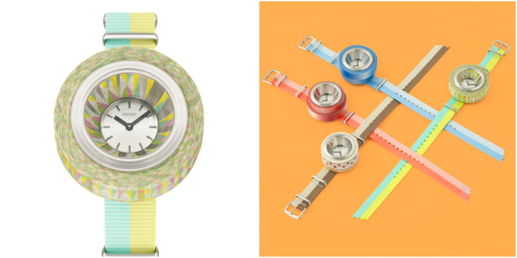 SEIKO masking tape watch цветовая гамма часов