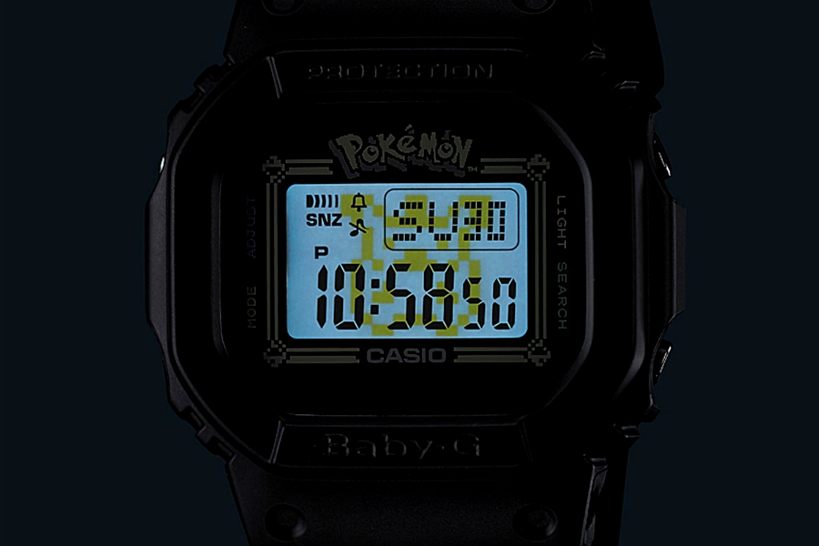 Японские часы CASIO Baby-G x Pokemon