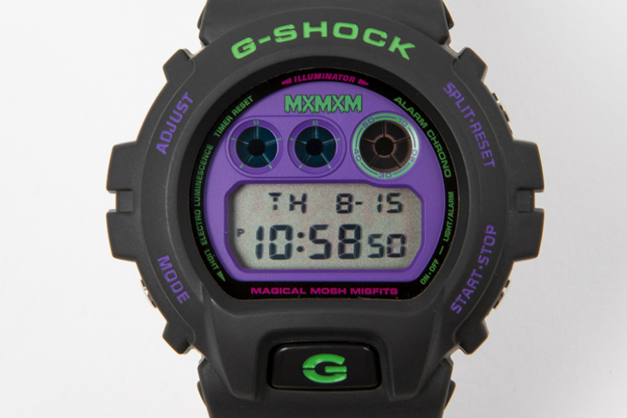 Часы Magical Mosh Misfits и CASIO G-Shock