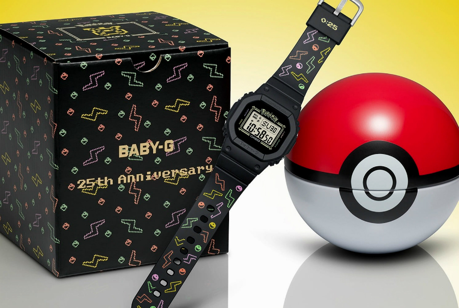 Часы CASIO Baby-G x Pokemon