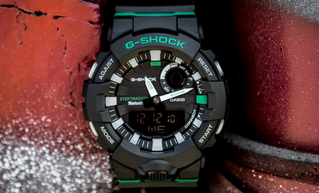 Часы Casio G-Shock GBA800-DG-1A Boston Celtics Бостон Селтикс