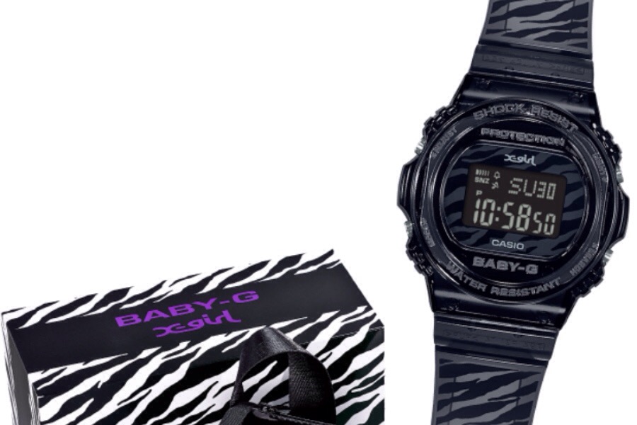 Японские женские часы CASIO X-Girl x Baby-G BGD-570XG 