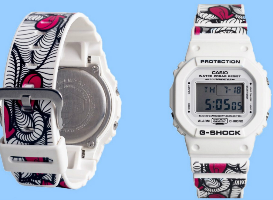 Японские часы CASIO G-Shock INSA x G-SHOCK DW-5600MW-7INSA