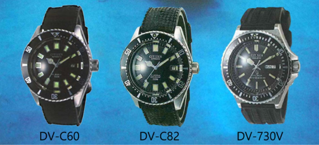 Дайверские часы CITIZEN 1970-1980 годов