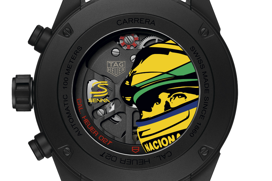Часы TAG Heuer Carrera Calibre Heuer 02T Ayrton Senna Special Edition 2019