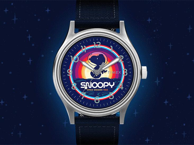 Американские часы Timex x Snoopy