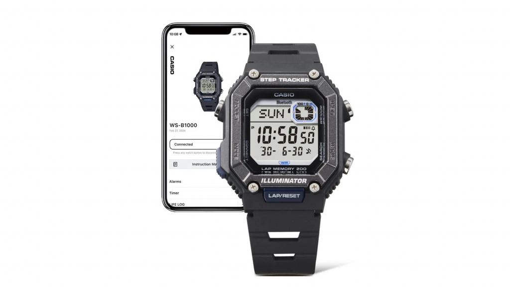 CASIO WS-B1000 с Bluetooth