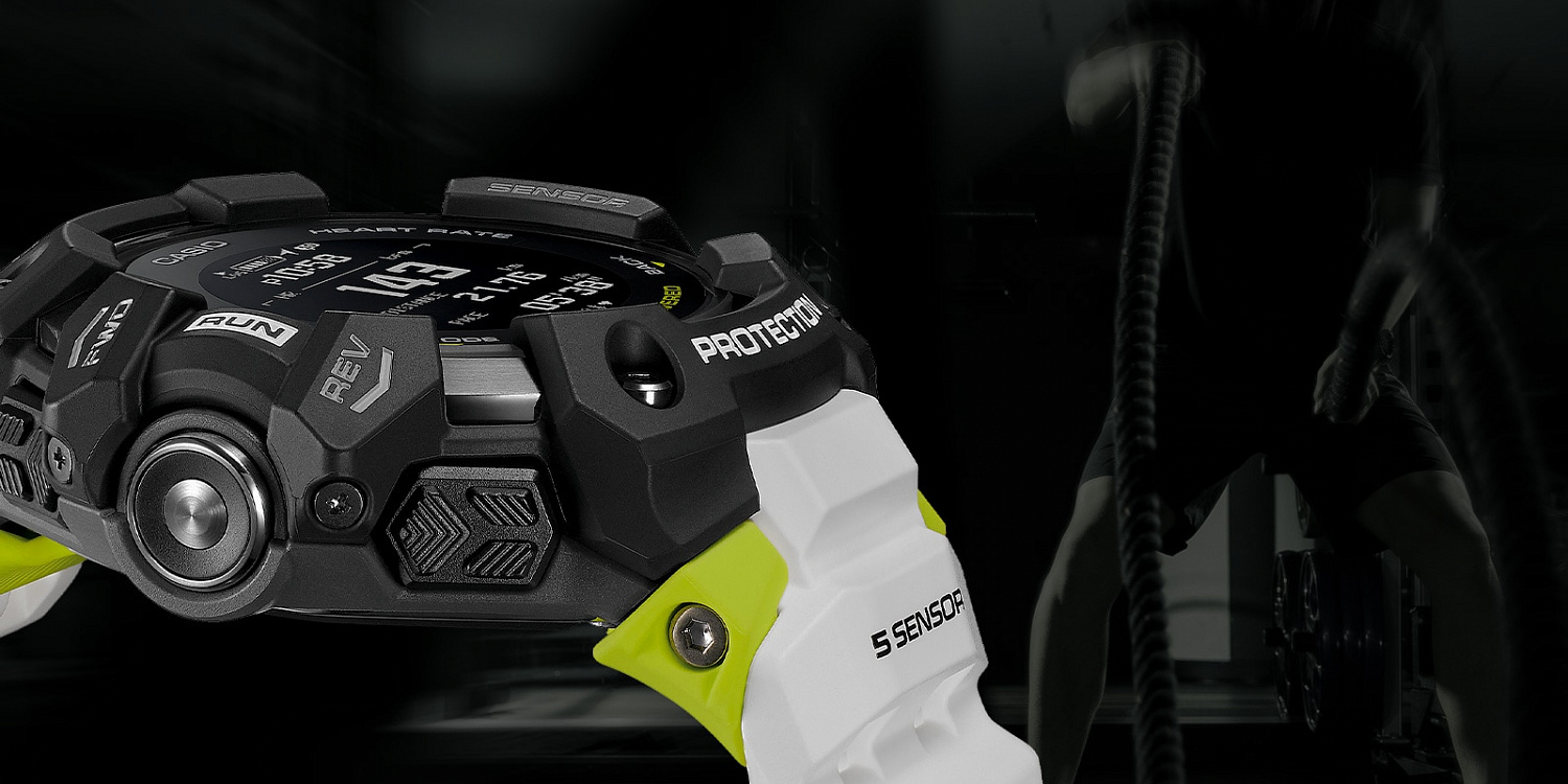 CASIO представила самую умную модель G-Shock G-SQUAD GBD-H1000