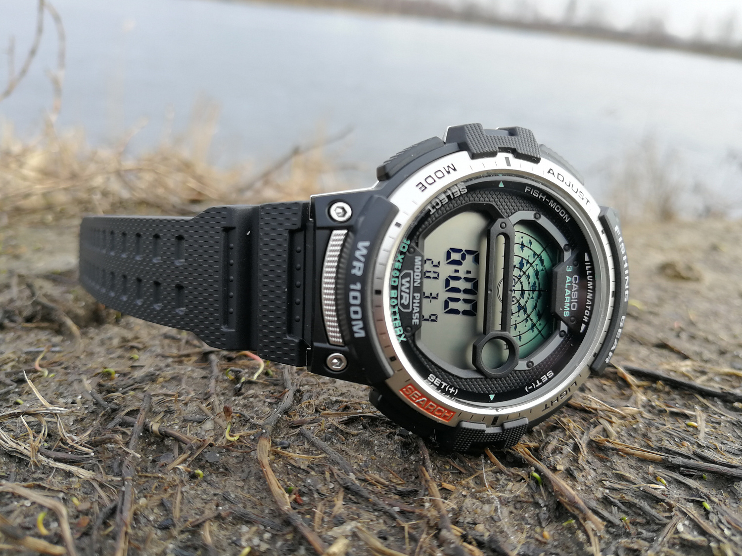 Часы для рыбалки CASIO Fishing Gear: WS-1200 и WSC-1250